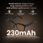 800W HD 카메라와 1080P 비디오 녹화 기능을 갖춘 AI 스마트 글래스 비서 ChatGPT , 번역, 음성 및 음악 제어 블루투스 5 3/WiFi, 블루... 