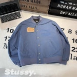 스튜시와펜 로고 패턴 오버핏 스쿨 점퍼 Swsz : 유한회사 링웨이