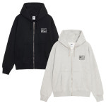 25FW 나이키x스투시 플리스 집 후디 블랙 그레이 헤더 나투시 후드집업 FJ9175-010 FJ9181-050 : 노블가든스토어