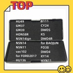 Lishi 2 in 1 도구 HU49 GM37 HON58R HU136 NSN14LGN for BAOJUN DWO4R K5 CY24 B111 FORD2017 vac102 Nsn11l : 네이션브릿지