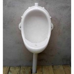 플라스틱 소변기 이중 용도 벽걸이형 화장실 남성용 : 이지픽마트