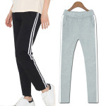 여자 트레이닝 집에서입는 바지 편한 벤딩 통넓은 통큰 빅사이즈 롱 와이드 통근 일자 블랙 : 단감마켓