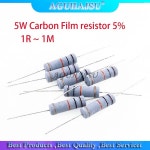 10pcs 5W 탄소 필름 저항기 1R ~ 2.2R 47R Ohm : 리치상사18