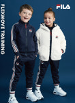 [FILA] 휠라 후리스 자켓 겨울 트레이닝 세트 태권도 단체 키즈 3pcs : 골드스포