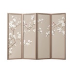 민화 병풍 인테리어 파티션 식당 산수화 한식당 가림막 매화 한옥 : 업소 도매 팩토리