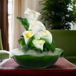 14 58인치 테이블탑 분수 및 연꽃 6단 10 크리스탈 실내 장식에... 가능 김서림 비드 28 24 29 CM 36 31 37 아토마이즈드 28 24 29 CM : 아힌