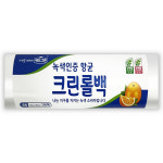 애드그린 녹색인증 위생 크린 롤백 200매 대형 30 x 40cm : 마트컴퍼니