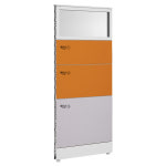 회의실 MDBM) RENOPLAN 상부유리형 블럭파티션 회사 [H1854] 간이 : 모던사무용가구