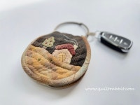 키링 카링 DIY 퀼트패키지 퀼티파우치 만들기 : 퀼트래빗