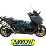 에로우 사일렌서 레이스 테크 티타늄 카본 야마하 T맥스 530/560 - 오토바이 머플러 부품 73514PK : 바이크09