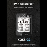 XOSS G2 GPS 컴퓨터 - IPX7 USB-C 무선 로드MTB 사이클링용 : 포켓마켓1