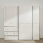 한샘 샘키즈 보나 일반/프레임 키큰옷장세트 1200 서랍형+행거형 : 한샘mall