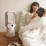 한경희 날개없는 온풍기 공기청정 스탠드형 가정용 난방기 HAAN-P17000 : 이노크아든