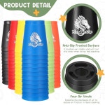 리비마 72개 스포츠 스태킹 컵 세트 스택 파티 게임 클래식 스피드 트레이닝 성인 가족 : 딜바마켓