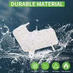 스즈키 DRZ400 용 오토바이 플라스틱 냉각수 저수지 탱크 라디에이터 00-04 DRZ400S 00-17 DRZ400E 00-04 DRZ400SM 05-17 : 쏙쏙마켓1