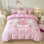 G1599 정품 산리오 이불커버 시나모롤 헬로키티 선물 방 꾸미기 인테리어 : 쿠마네상점