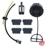 연료 필터 라인 호스 탱크 캡 그로밋 키트 혼다 GX35 엔진 교체 OEM 17533-Z0H-000 용 : 큐브마켓98