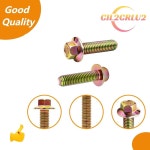 (12개 세트) 11518860 11609481 03413B 배기 매니폴드 헤더 볼트 하드웨어 키트 LSX LS2 LS3 LS6 LS7 및 GM Vortec 4.8L 5.3L 6.... 