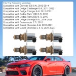 2010-2024 닷지 램 1500 2500 챌린저 충전기 커맨더 그랜드 체로키 크라이슬러 300 5.7L 6.4L 교체 # 53022298AA 916-592XD와 호환되는... 