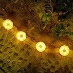 태양 광 발전 얼음 벽돌 빛 LED 고휘도 야외 매장 에너지 절약 방수 갑판 조명 마당 : 미주에유