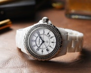 샤넬 J12 워치, 화이트 세라믹 & 스틸 - H1630 : Cause