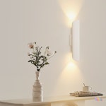로마  LED 벽 램프 90-260V 침실 연구 복도 홈 광택 조명 : 미주에파