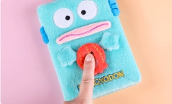 G1603 한교동 봉제노트 정품 귀여운 문어 산리오 귀여운 문구 공책 공부 오답 다이어리 : 쿠마네상점