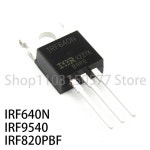 1 조각 IRF640N IRF9540 IRF820P TO220 IRF640N : 하루온기담다