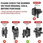 사각 12558693 5 0L 1세트 1L 와이어 12556893 점화 플러그 41 3L Red Black : 에스에스컴퍼니5