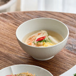 국내생산 고은 오목 면기 (2colors) 우동기 라면 덮밥 비빔밥 규동 대형 그릇 식기 : 모리다인 MORIDAIN