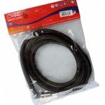 MN 메탈 호스 1.7M 블랙 PP 워터릴 물청소 수도호스 : MNM 77