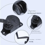 비닐하우스 전동 개폐기 세트 셔터 모터 온실 롤링 리프터 1. 두꺼운 주철 셔터기 : 덜레스