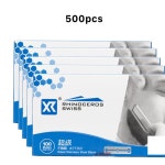 50/600pcs 빅 77 블레이드 클래식  면도날 스트레이트 면도기 더블 에지 스테인레스 스틸 62x16.2mm G0323 : 샵샵2샵샵