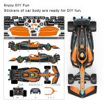 맥라렌 F1 MCL36 R/C 토이카 모델 차량용 RASTAR RC 카 1/12 스케일 2.4Ghz 리모컨 : 이지프라이스01