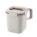 락앤락 음식물쓰레기통 싱크대 가정용 주방쓰레기통 음식물통 잔반통 음쓰통 3L, 베이지 : 이산생활주방