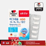 도펠헤르츠 마그네슘 400 비타민 B1 B6 B12 엽산 30정, 1개 : 엘비 마켓