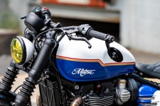 Motone T100 T120 900 900 TURISMO 100mm MRR002 (모톤) 바엔드 미러 스피드 트윈 스크램블러 알루미늄 : ROTEN STORE