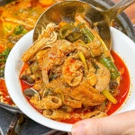 압도적 왕푸짐 얼큰 소곱창전골 2팩 : 농가살리기