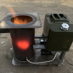 폐유난로 난방 히터 화목난로 실내 장작 창고 카페 캠핑 축사 화덕 보일러 20 건소로 20평 : 사리브레홈