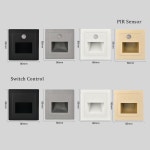 상감 86 발판 조명 계단 센서 벽 오목한 복도 : 원클릭딜리버리