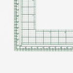 유니크 미니 그레이딩 직각자(20cm) G-007 그레이딩 휴대용 직각자 : 미싱하우스