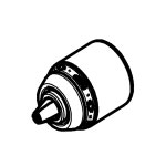 (주문상품) 디월트 부품 DCD1007 햄머드릴 키레스척 - N765979 : 에버툴