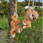 정원소품 정원꾸미기 나무 장식 마당 꾸미기 (원숭이 형제) : 디오가든