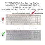 [누리PC]HP 15 시리즈 노트북 키보드 커버 전용 실리콘 보호대 : 재윤상사10