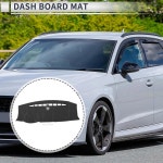 2011-2014 포드 엣지용 래치롤 센터 콘솔 대시 커버 논슬립 대시보드 카펫 매트 폴리에스터 실리콘 : 트러스트바이맨008