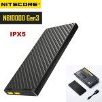 NITECORE NB10000 Gen3 초경량 카본 섬유 보조베터리 10000mAh 모바일 듀얼 USB-C 18W 22.5W 고속 충전 : 전부종합테크