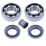 Husqvarna 357 359343 345 오일 씰용 크랭크 볼 클러치 니들 베어링 키트 : 송하유통42