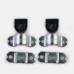 2Pcs 전면 스태빌라이저 바 부싱 1K 0411333 B 411314 VW Tiguan Passat Audi Q3용 3C0411 : 프라임상사2