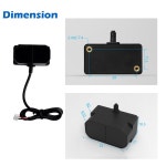 10PCS TFmini Plus 라이다 레이저 거리 센서 모듈 TOF 측정 인터페이스 UART I2C IIC 아두이노 장애물 감지용 : 세천마켓