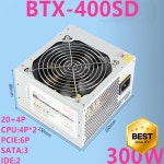 100% 호환  PC PSU 만리장성 데스크탑 무소음 컴퓨터 전원 공급 장치 300W 피크 BTX-400SD : 굿어스HK
